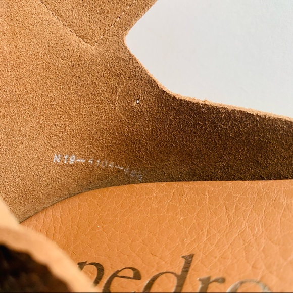 Pedro Garcia Jaida Metallic Leather Sandals - Picture 5 of 7